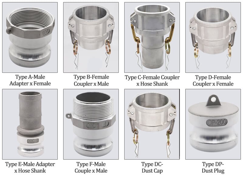 Aluminum camlock couplings Aluminum camlock couplings