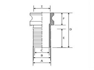 pp-type-e Polypropylene Camlock Fitting Type E