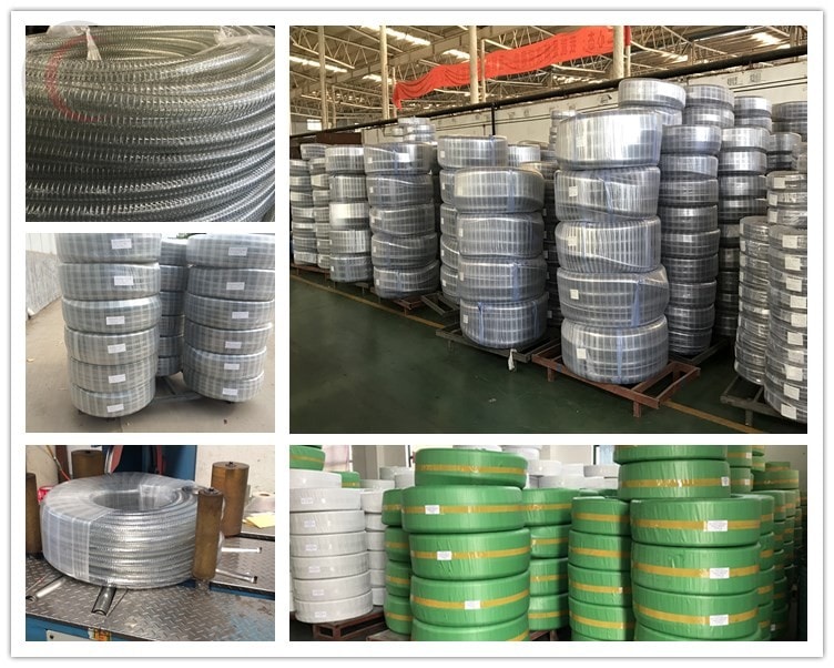 package of steel wire reinforced suctoin hose