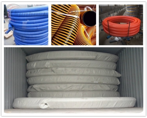 Heavy Duty PVC Fabric Reinforced Suction Hose Corrugated