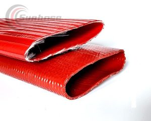 heavy-duty-red-flat-hose Heavy duty layflat hose