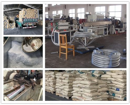 steel-wire-hose production of wire reinforced pvc hose
