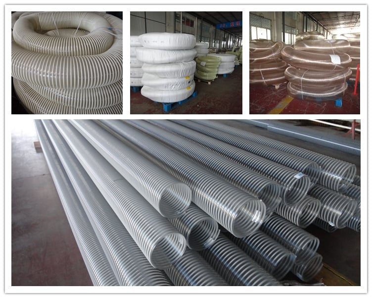 TPU Spiral Suction Hose with Helix