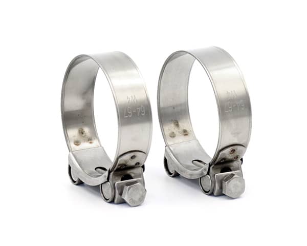 Heavy Duty Hose Clamp With Single Bolt