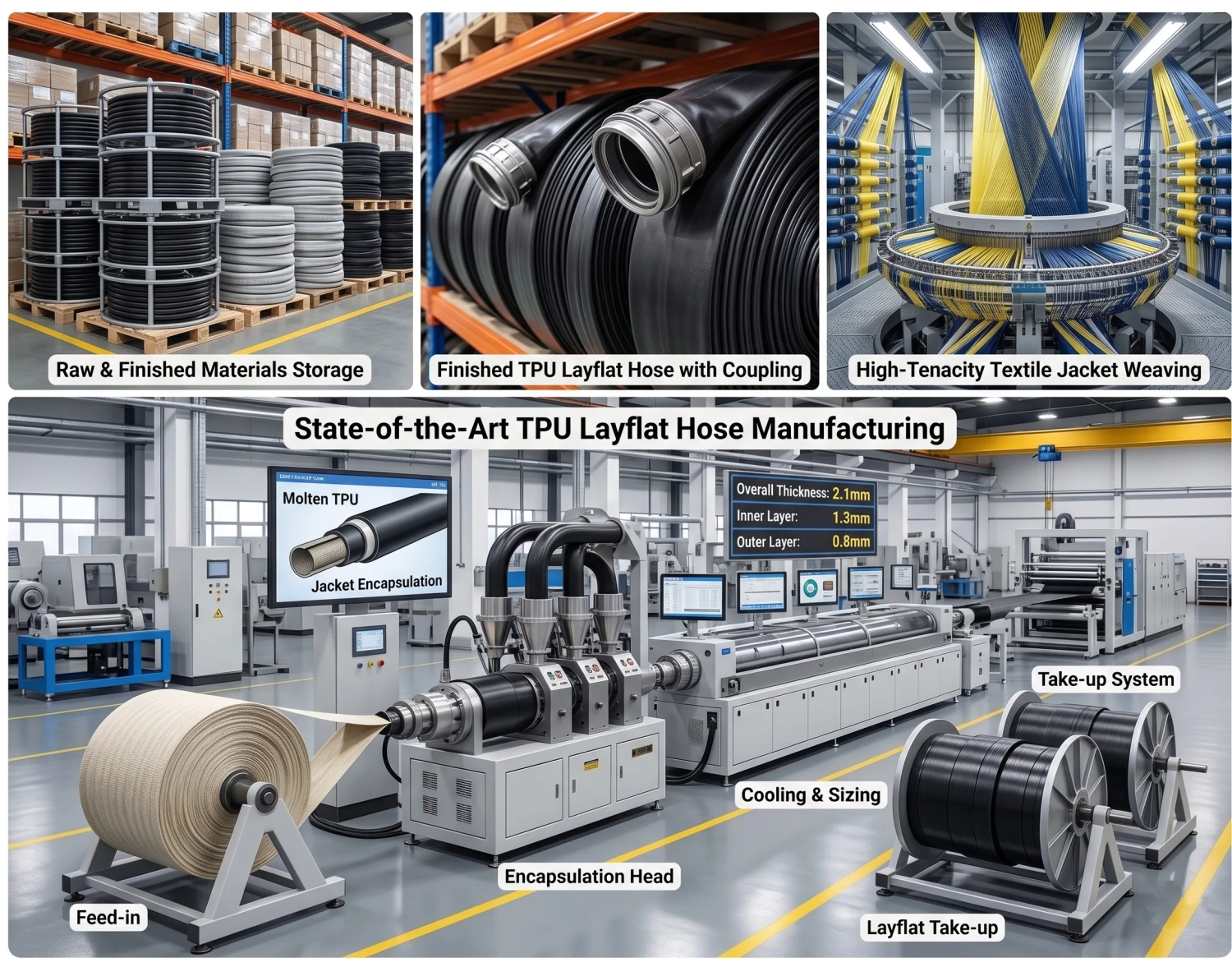 pu-layflat-hose TPU layflat hose